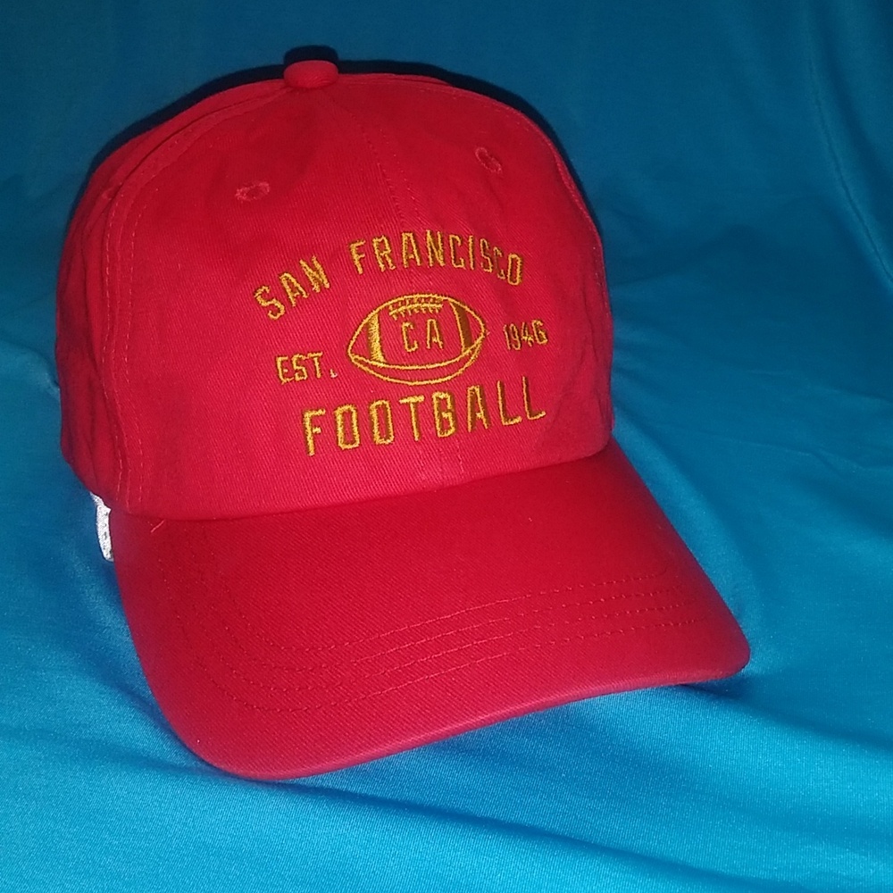 Red Football Cap